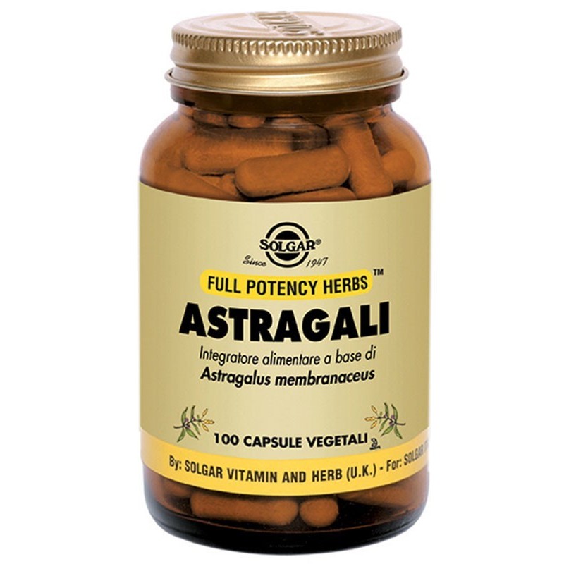 Solgar It. Multinutrient Astragali 100 Capsule Vegetali