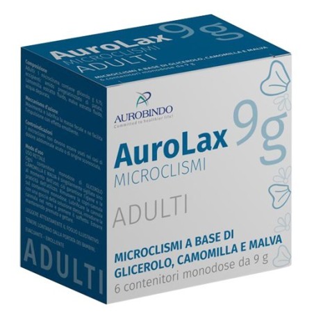 Aurobindo Pharma Italia Microclismi Per Adulti Aurolax 6 Contenitori 9 G