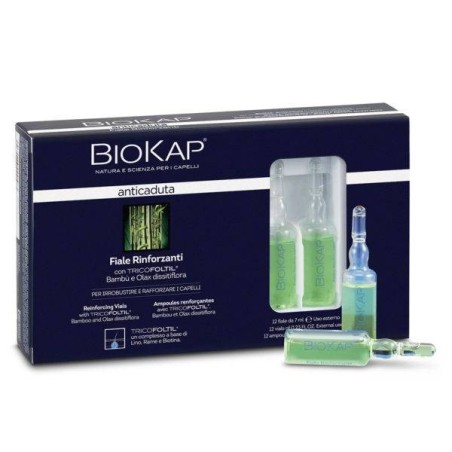 Bios Line Biokap Fiale Rinforzanti Anticaduta Con Tricoltil 12 Pezzi Da 7 Ml New