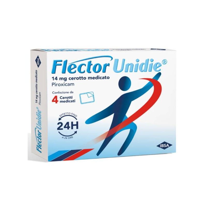 Ibsa Farmaceutici Italia Flector Unidie 14 Mg, Cerotto Medicato Piroxicam