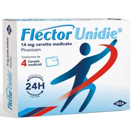 Ibsa Farmaceutici Italia Flector Unidie 14 Mg, Cerotto Medicato Piroxicam