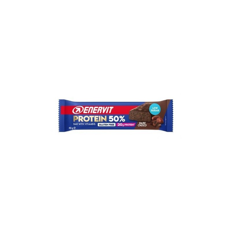 Enervit Sport Protein Bar 50% Barretta Dark Chocolate 40 G