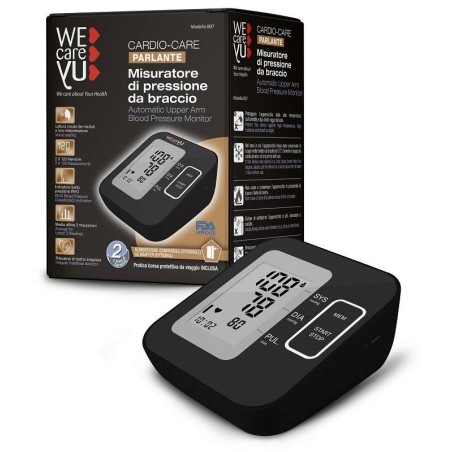 Uragme Misuratore Di Pressione Da Braccio Parlante Wecareyu Cardio Care