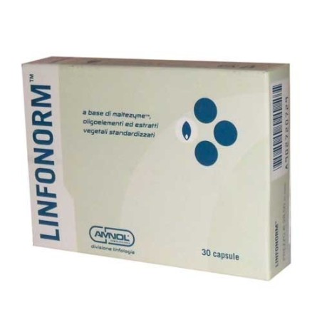 Amnol Chimica Biologica Linfonorm 30 Capsule Vegetali Gastroresistenti