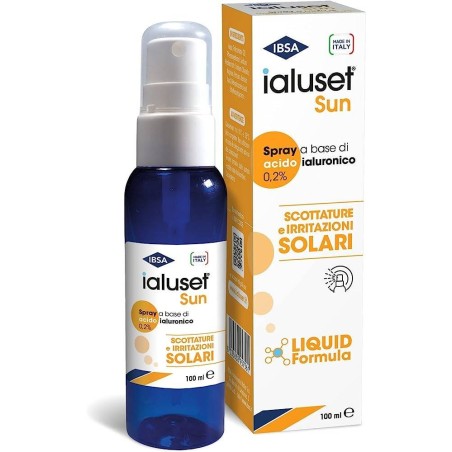 Ibsa Farmaceutici Italia Ialuset Sun Scottature E Irritazioni Solari Spray 100 Ml