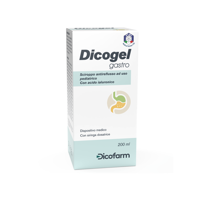 Dicofarm Sciroppo Antireflusso Pediatrico Dicogel Gastro 200 Ml