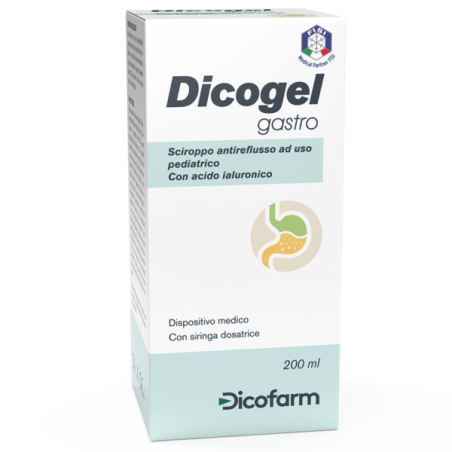 Dicofarm Sciroppo Antireflusso Pediatrico Dicogel Gastro 200 Ml