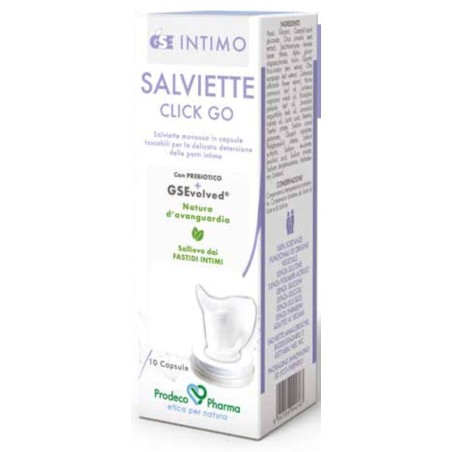 Prodeco Pharma Gse Intimo Salviette Click Go 10 Pezzi