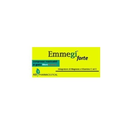 Abi Pharmaceutical Emmegi Forte 20 Compresse Masticabili