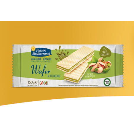 Eurospital Piaceri Mediterranei Wafer Pistacchio 150 G