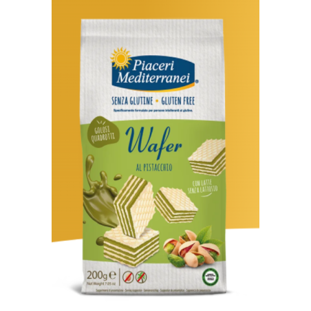 Eurospital Piaceri Mediterranei Wafer Pistacchio 200 G