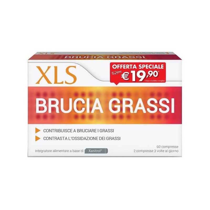 Perrigo Italia Xls Brucia Grassi 60 Compresse Taglio Prezzo