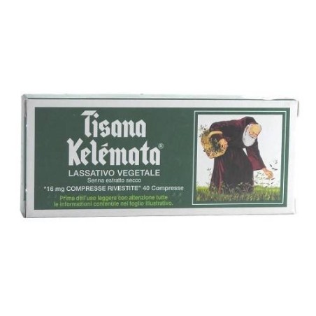 Tisana Kelemata “16 Mg Compresse Rivestite” 40 Compresse Senna Estratto Secco