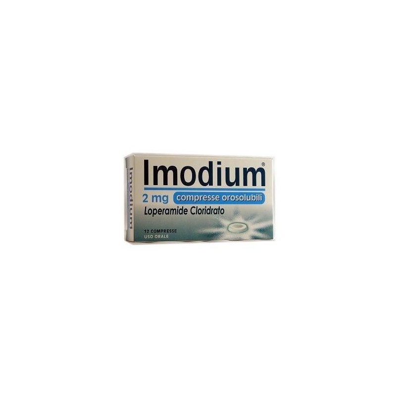 Johnson & Johnson Imodium 2 Mg Compresse Orosolubili Loperamide Cloridrato