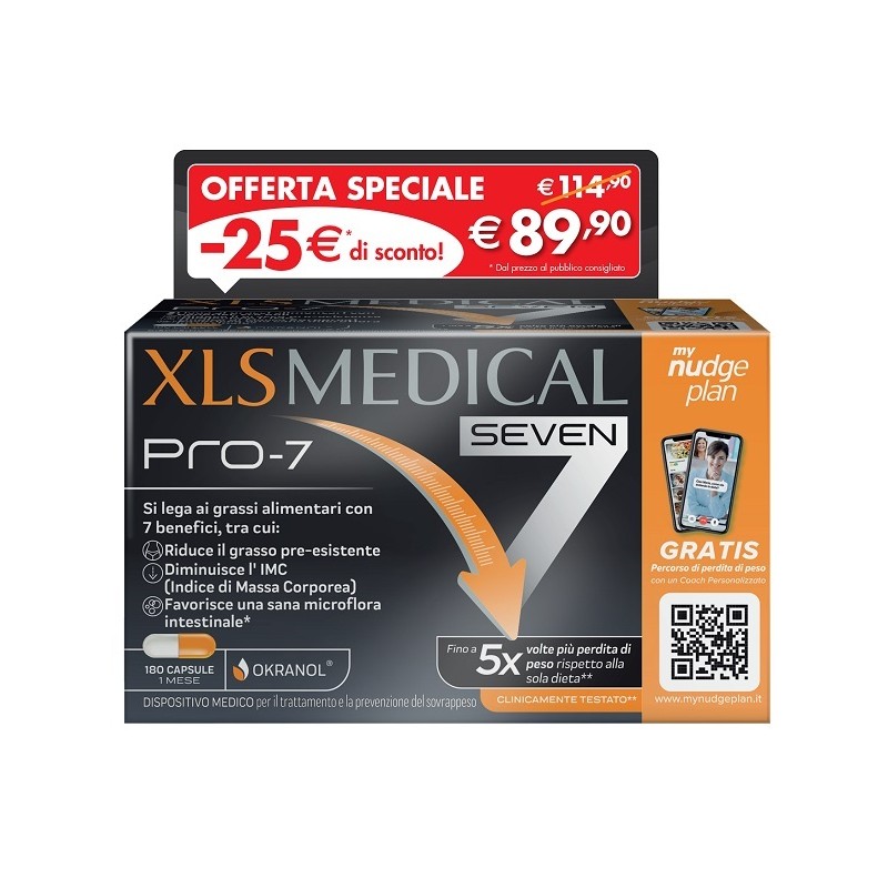 Perrigo Italia Xls Medical Pro 7 180 Capsule Taglio Prezzo