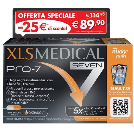 Perrigo Italia Xls Medical Pro 7 180 Capsule Taglio Prezzo