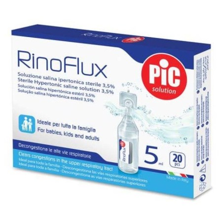 Pikdare Rinoflux Soluzione Ipertonica Nasale Pic 20 Fiale 5 Ml