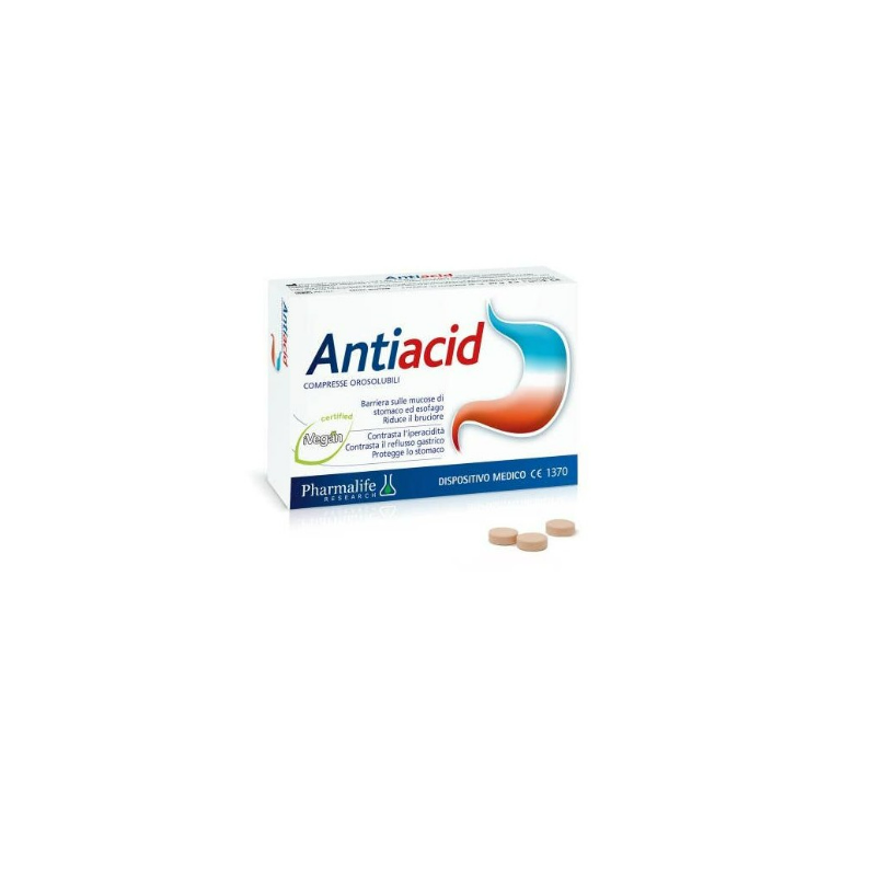 Pharmalife Research Antiacid 30 Compresse Orosolubili