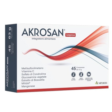 Medisin Akrosan 45 Compresse