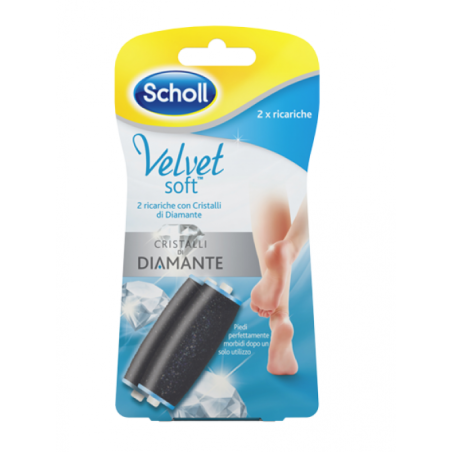 Scholl's Wellness Company Velvet Soft Ricarica Roll Extra Esfoliante