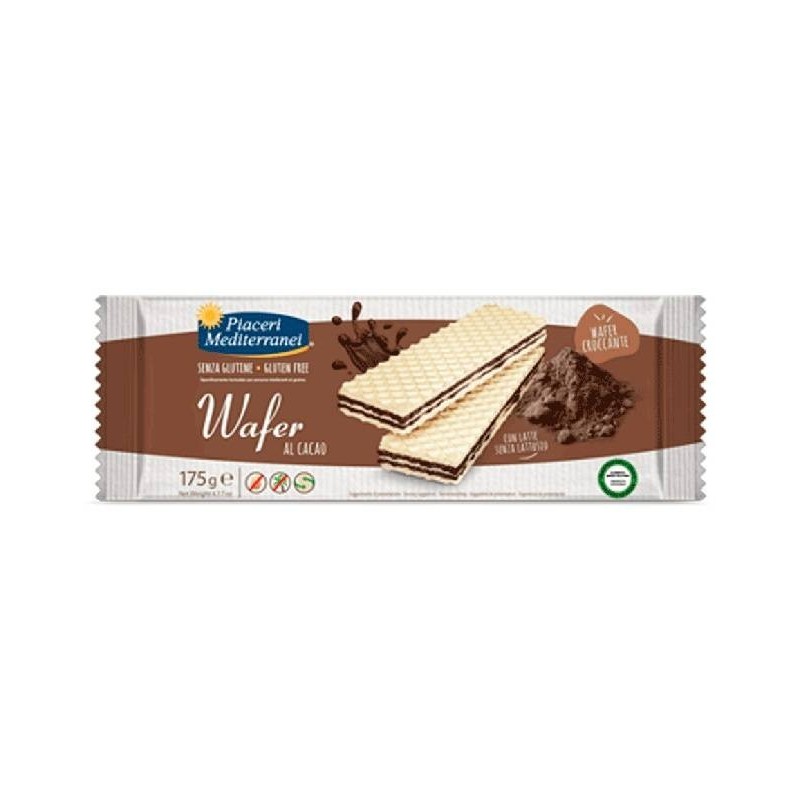 Eurospital Piaceri Mediterranei Wafer Cacao 175 G