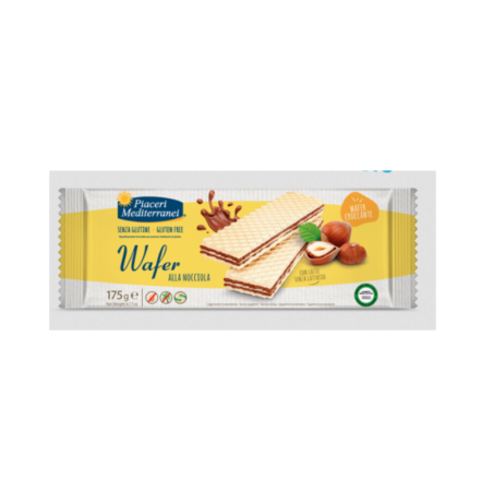 Eurospital Piaceri Mediterranei Wafer Nocciola 175 G