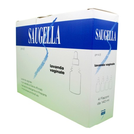 Mylan Italia Saugella Lavanda Vaginale 140 Ml 4 Flaconi