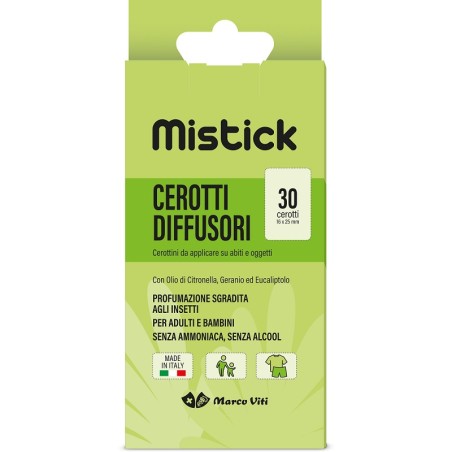 Marco Viti Farmaceutici Mistick Cerotti Citronella 30 Pezzi