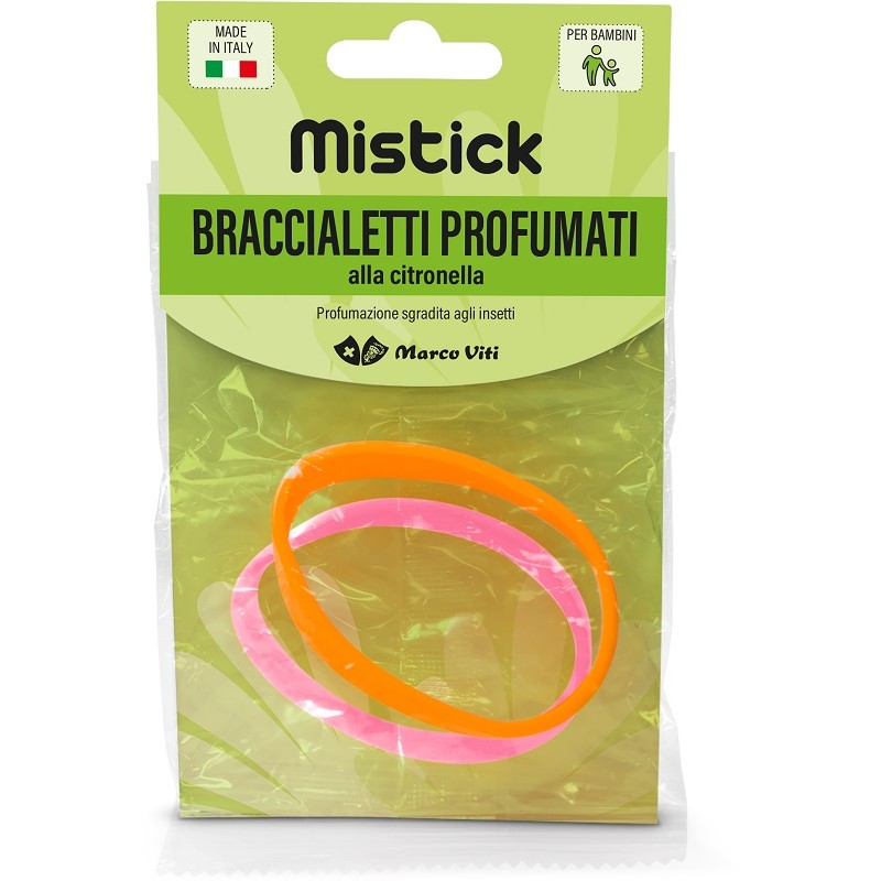 Marco Viti Farmaceutici Mistick Braccialetti Rosa + Arancia 2 Pezzi