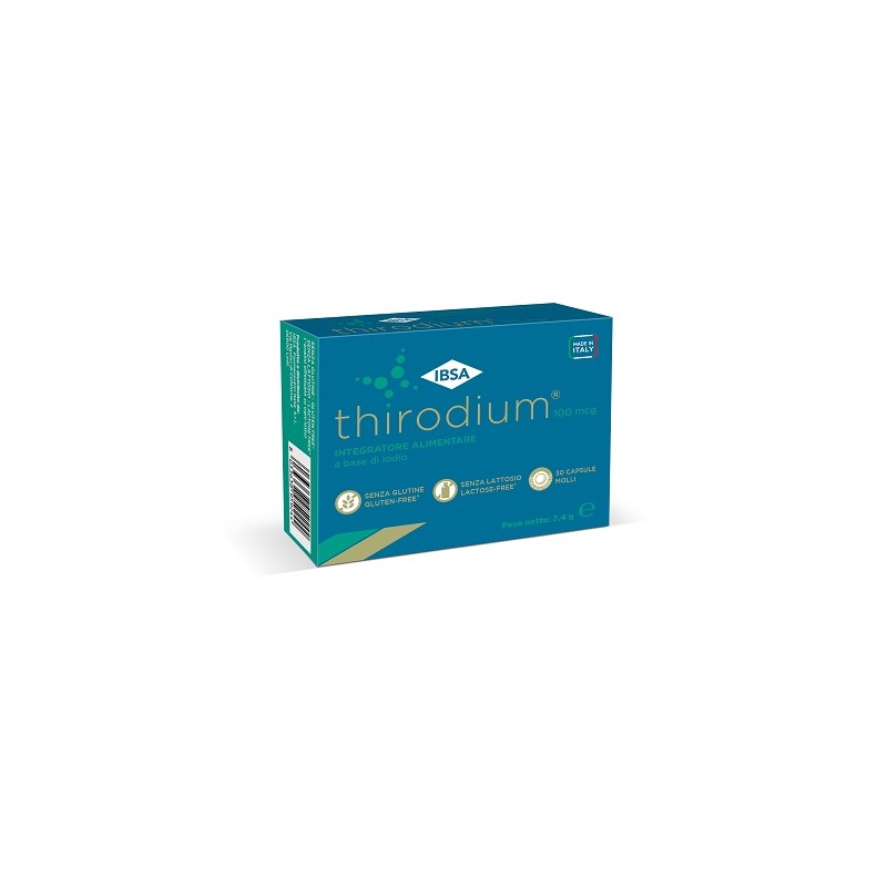 Ibsa Farmaceutici Italia Thirodium 100mcg 30 Capsule Molli