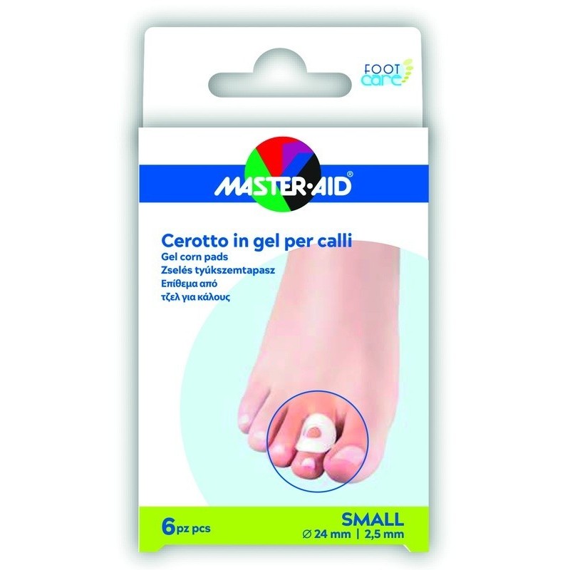 Pietrasanta Pharma Cerotto Protezione Calli Master-aid Footcare In Gel Small 6 Pezzi B10