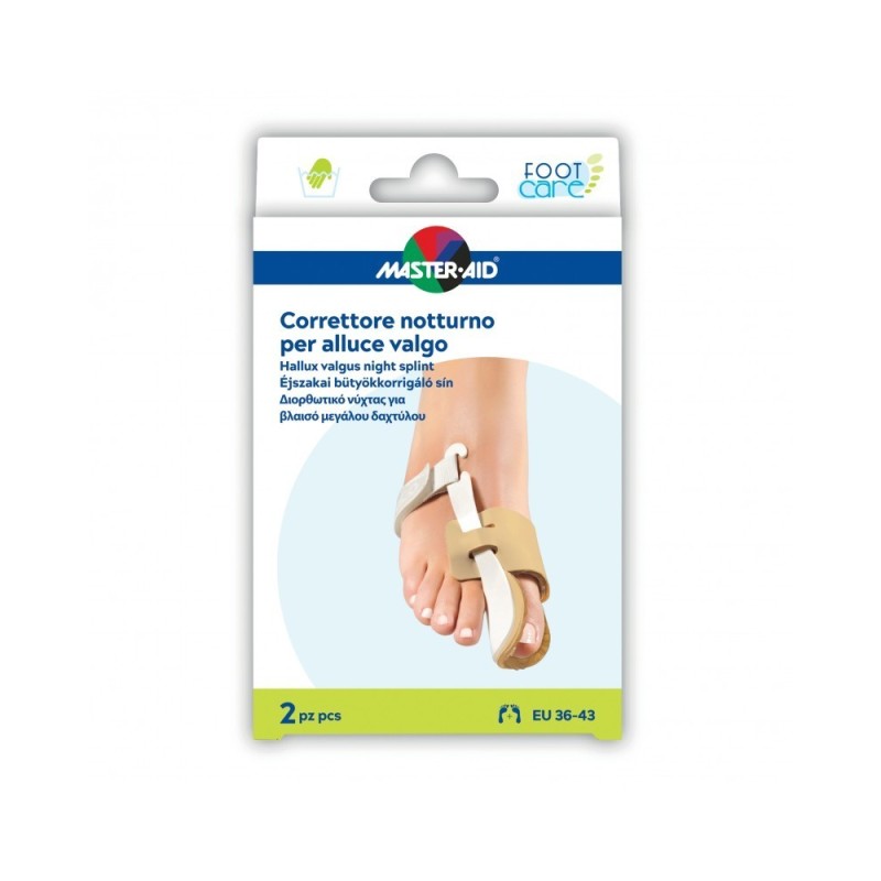 Pietrasanta Pharma Divaricatore Alluce Giorno/notte Master-aid Footcare Small 2 Pezzi D11