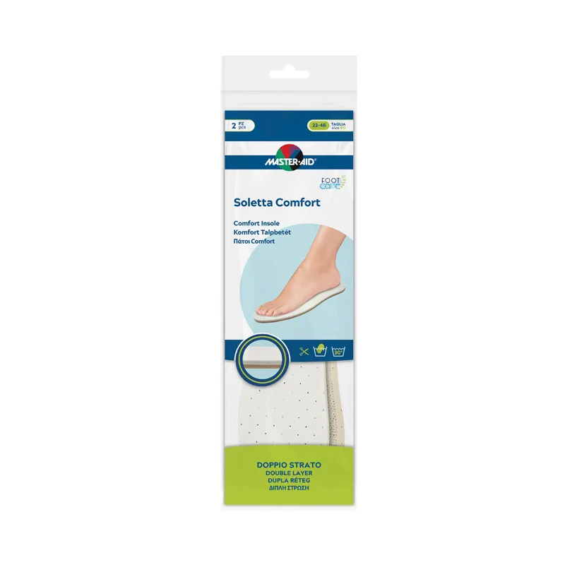 Pietrasanta Pharma Master-aid Footcare Soletta Comfort Ritagliabile 2 Pezzi I1