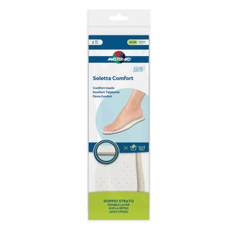 Pietrasanta Pharma Master-aid Footcare Soletta Comfort Ritagliabile 2 Pezzi I1