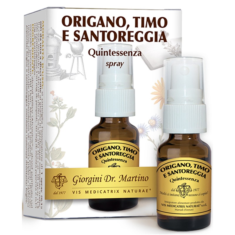 Dr. Giorgini Ser-vis Origano Timo Santoreggia Quintessenza Spray 15 Ml