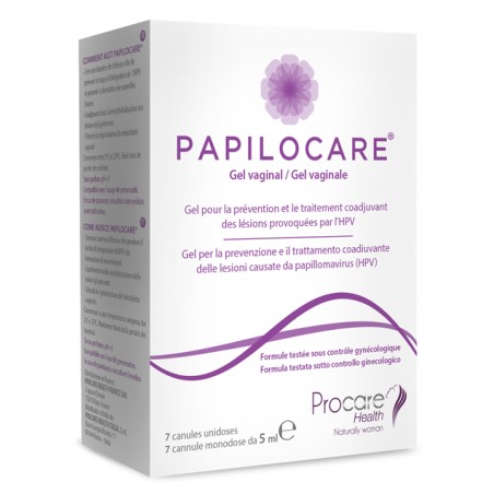 Procare Health Iberia S. L. Papilocare Gel Vaginale 7 Cannule Monodose X 5 Ml