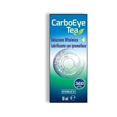 360 Oftal Carboeye Tea Soluzione Oftalmica Lubrificante Con Ipromellosa 10 Ml