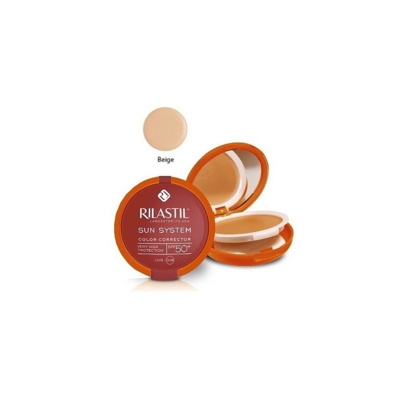 Ist. Ganassini Rilastil Sun Ppt 50+ Compatto Beige Nuova Formula 10 Ml