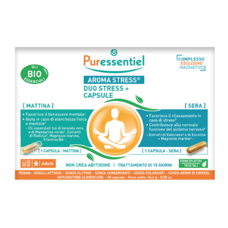 Puressentiel Italia Puressentiel Capsule Duo Stress Plus 30 Capsule