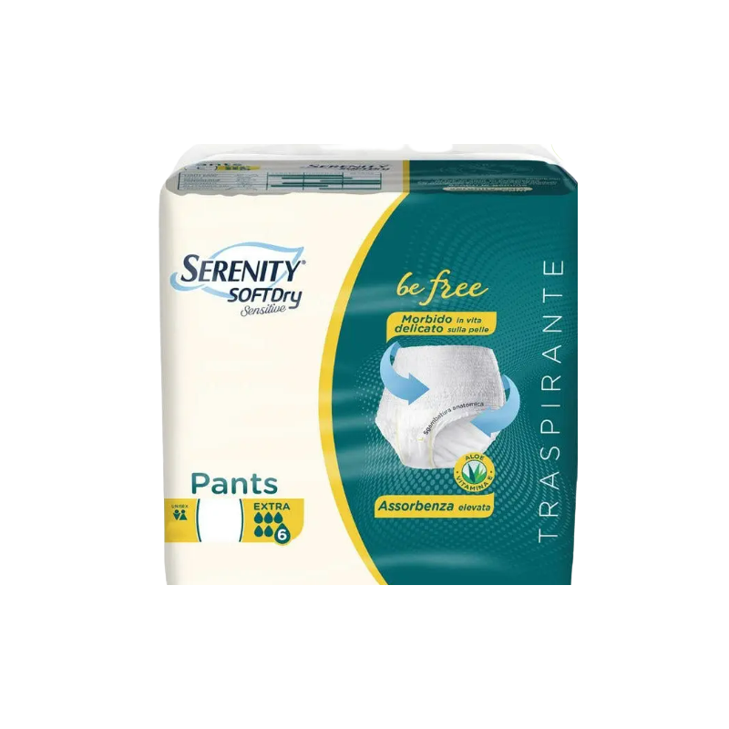 Serenity Pants Sd Sensitive Extra Xl 14 Pezzi