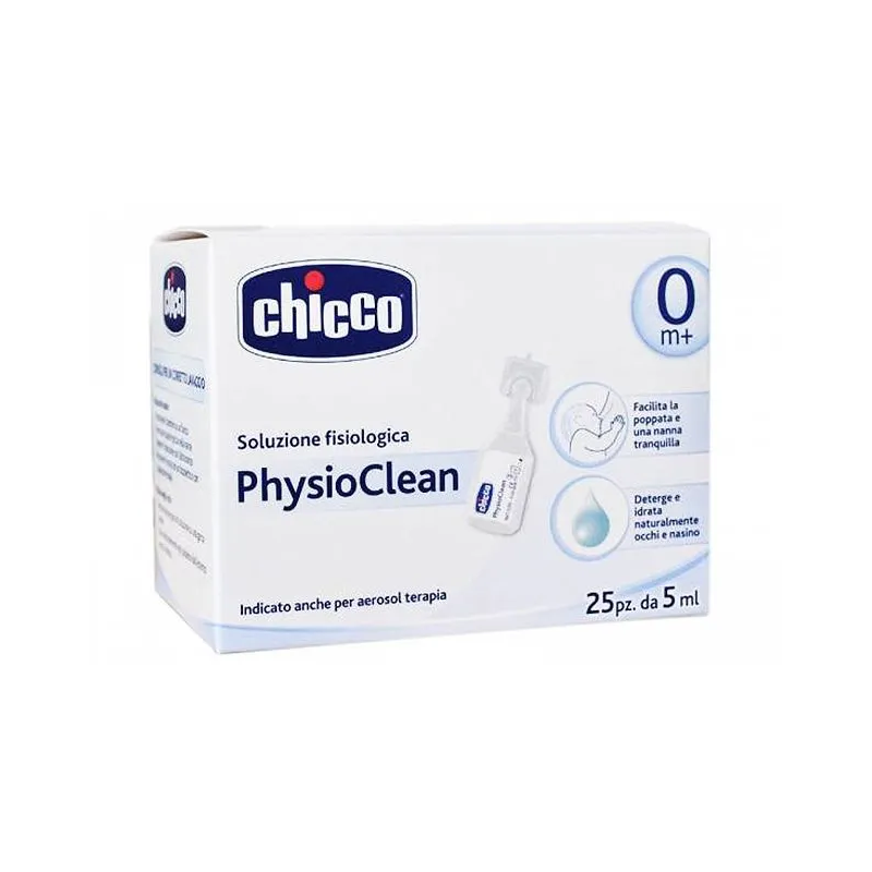 Chicco Soluzione Physioclean 5 Ml 25 Pezzi