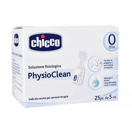 Chicco Soluzione Physioclean 5 Ml 25 Pezzi