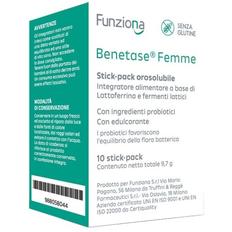 Funziona Benetase Femme 10 Stick Pack