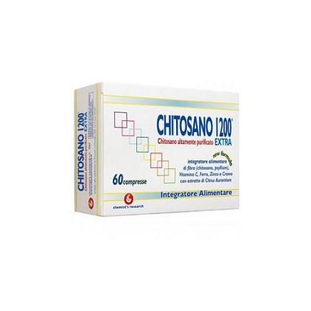 Chemist's Research Chitosano 1200 Extra 60 Compresse