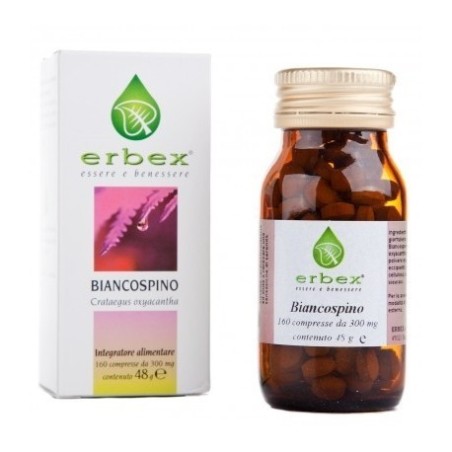 Erbex Biancospino 160 Compresse