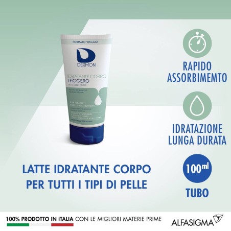 Alfasigma Dermon Idratante Corpo Leggero 100 Ml