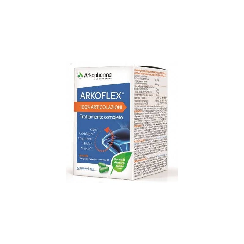 Arkofarm Arkoflex 100% Articolazioni 60 Capsule