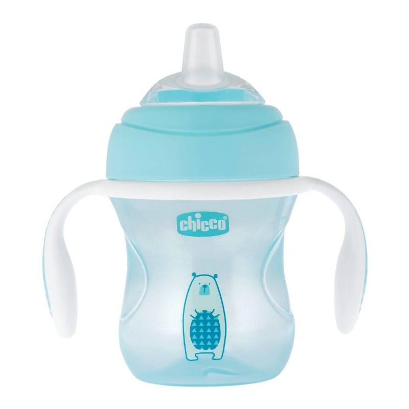 Chicco Tazza Transition Azzurra 4 Mesi