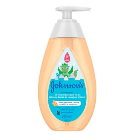 Johnson & Johnson Johnsons Baby Pure Protect Sapone Mani Bambini 300 Ml