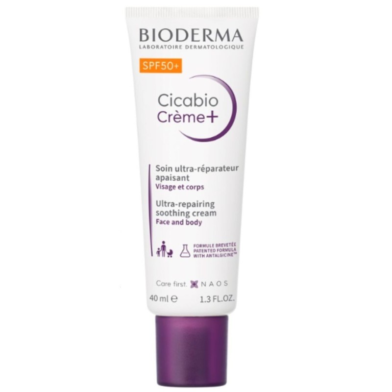 Bioderma Italia Cicabio Creme+ Spf50 40 Ml